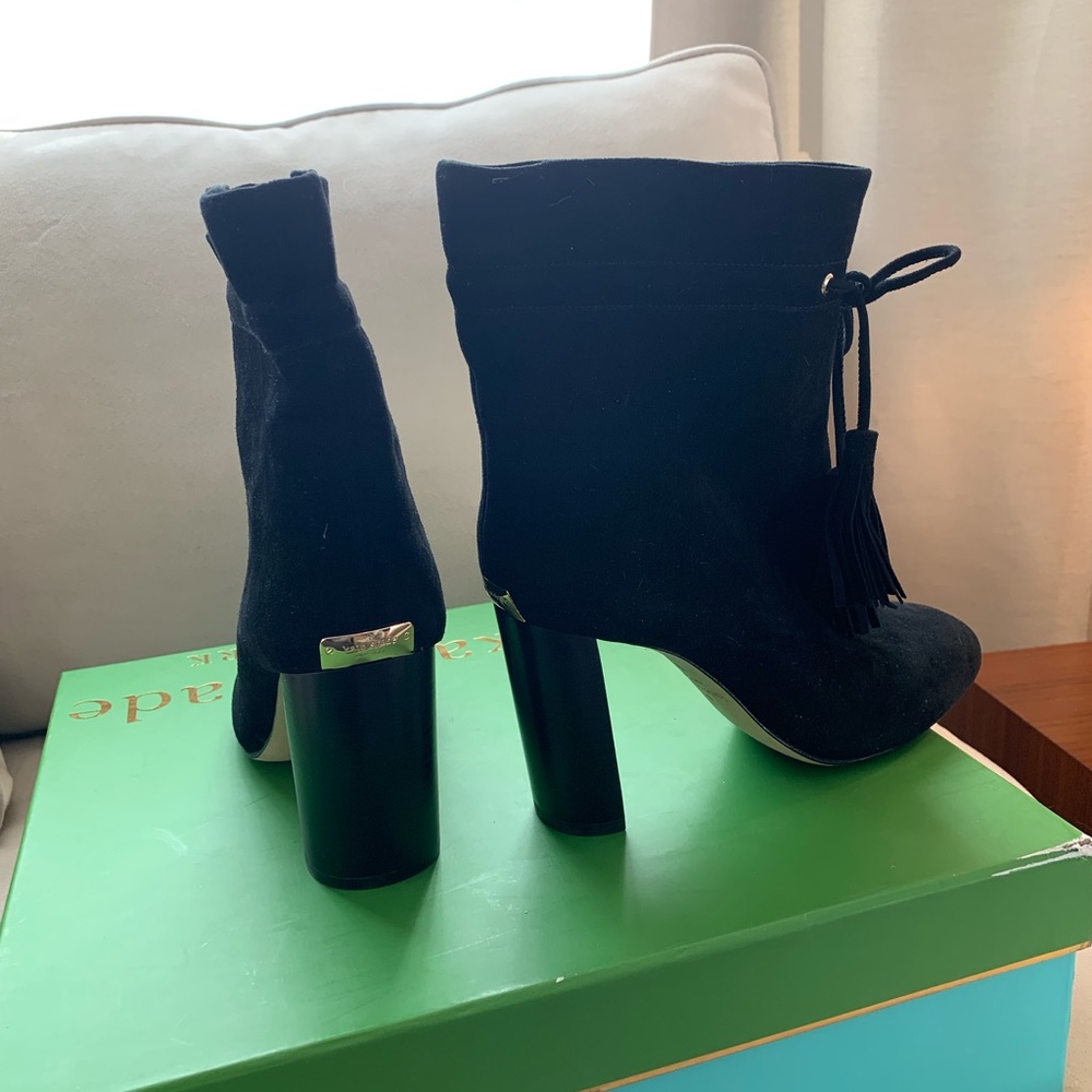 ♠️   Black Suede Boots from Kate Spade ♠️ - Picture 8 of 8